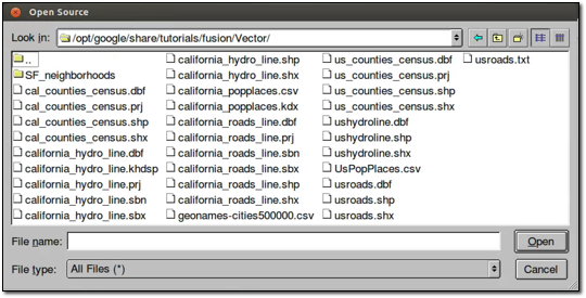 Open Source Dialog