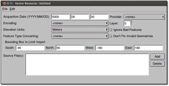 Vector Resource Editor