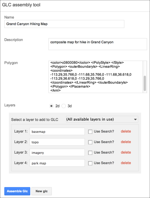 GEE Assembly tool