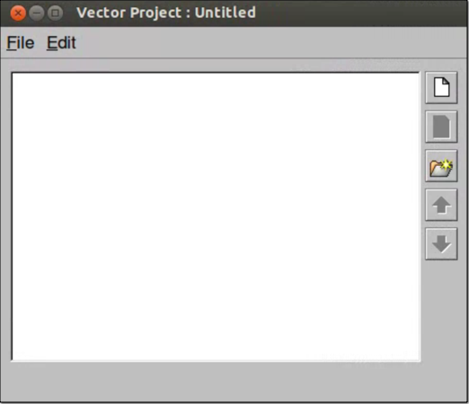 Vector Project Editor